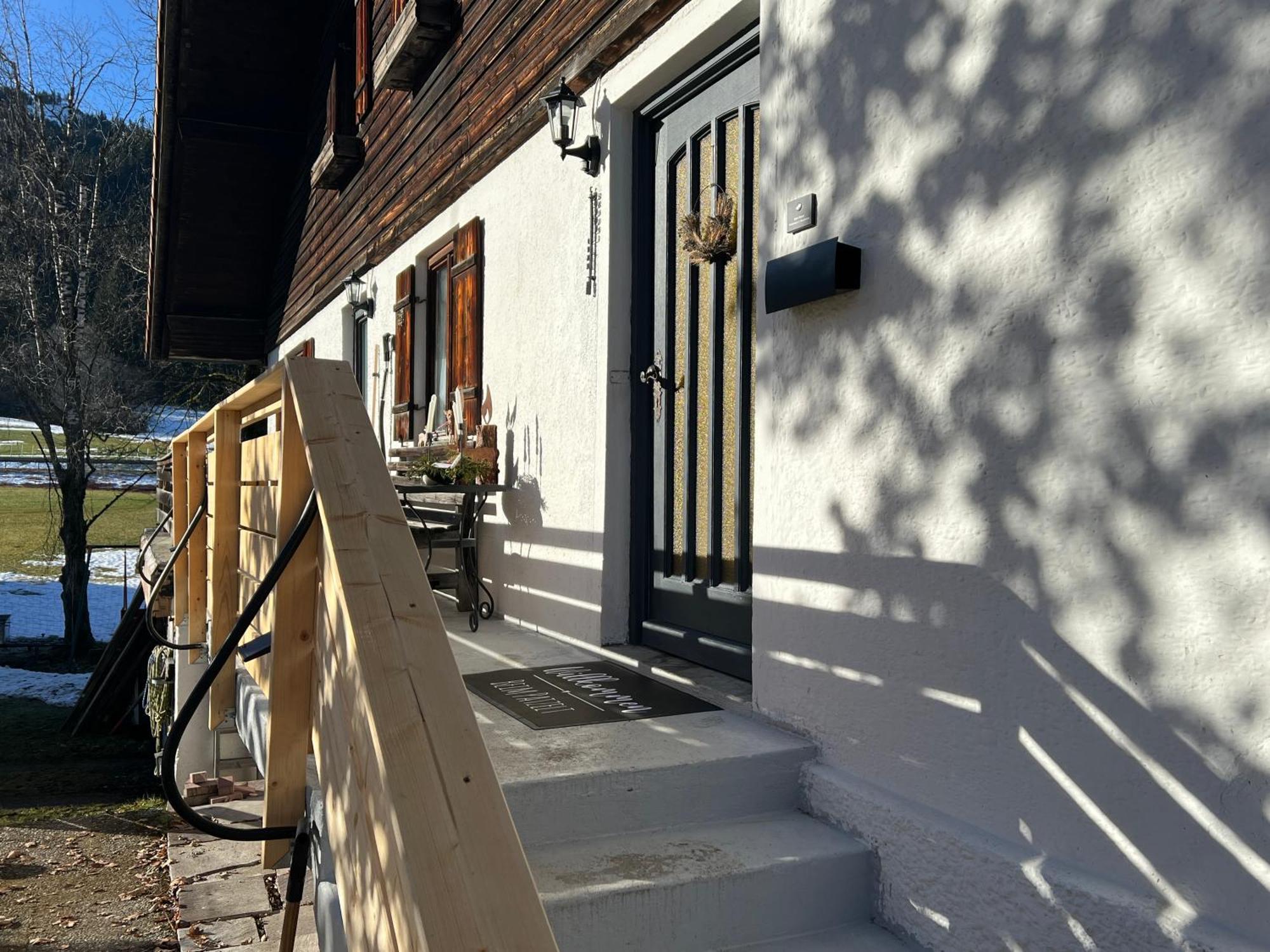 Beim Patzelt - Ferienhaus In Nesselwang Exteriör bild